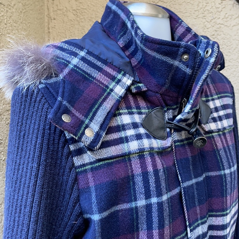 Vintage multicolored E.Lands Kids wool winter jacket - Picture 12 of 16